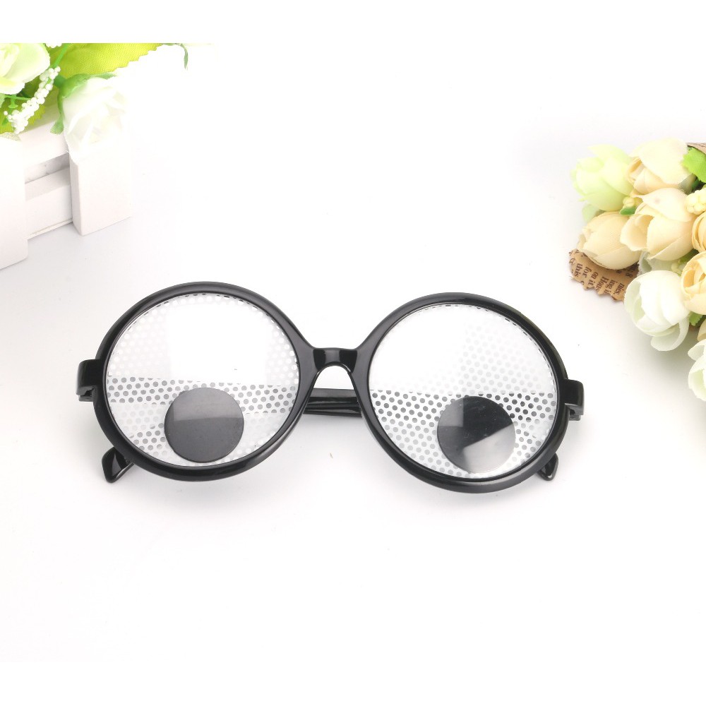 แว่นรูปตาแบบเขย่าได้-แว่นตาแฟชั่น-แว่นตาแฟนซี-แว่นตากันแดด-แว่นตาคอสเพลย์-แว่นตาตลกคอสเพลย์-สำหรับเซลฟี่-แว่นตาแปลกๆ