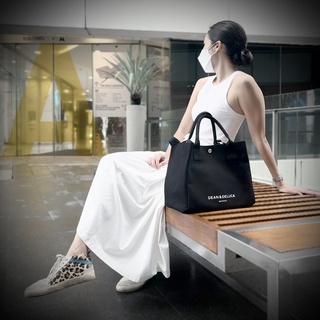 BLACK BROOKLYN TOTE BAG SQUARE_BLACK