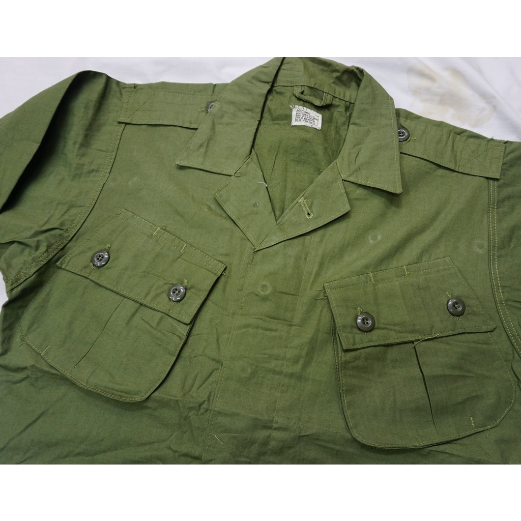 เสื้อทหารอเมริกา-ทหารสหรัฐ-สงครามเวียดนาม-us-vietnam-1st-pattern-tcu-tunic-ร้าน-bkk-militaria