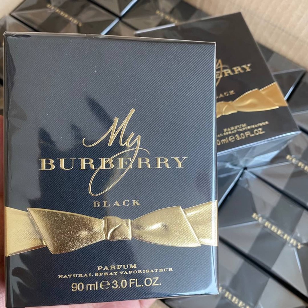 ไม่แท้คืนเงิน-burberry-my-black-edp-90-ml-กล่องซีล-น้ำหอมตัวใหม่ล่าสุดจากคอลเลคชั่น-my-burberry