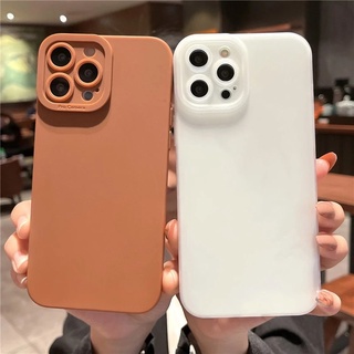 เคสโทรศัพท์มือถือ ซิลิโคนนิ่ม กันกระแทก สีพื้น สําหรับ VIVO Y19 Y31 Y51 Y35 Y55 Y55s Y52 Y72