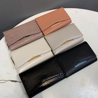Womens Triple Fold wallet Folding large capacity wallet