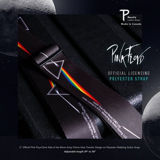 สินค้า Perri\'s Official Licensing \"Pink Floyd\" Guitar Strap I สายสะพายกีตาร์ลิขสิทธิ์แท้จาก Canada