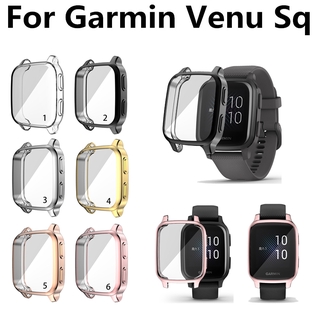 เคส TPU ชุบไฟฟ้า กันกระแทก สำหรับนาฬิกา Garmin Venu Sq 2