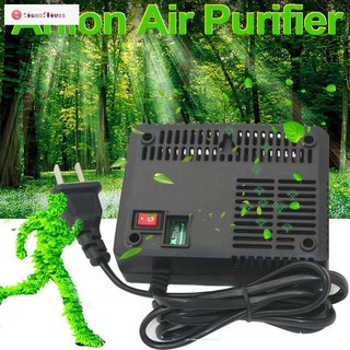 สินค้า TF▶ Intelligent Air Purifiers Remove Smoke Dust Ionizer Airborne Negative Ion Anion Generator Parts US Plug