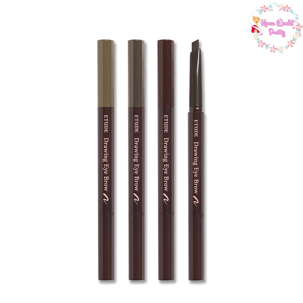 ภาพหน้าปกสินค้าNEW  Etude House Drawing Eye Brow NEW 0.25g เพิ่มปริมาณไส้ 30% ดินสอเขียนคิ้วเนื้อครีมอัดแท่ง จากร้าน koreaworldpretty บน Shopee