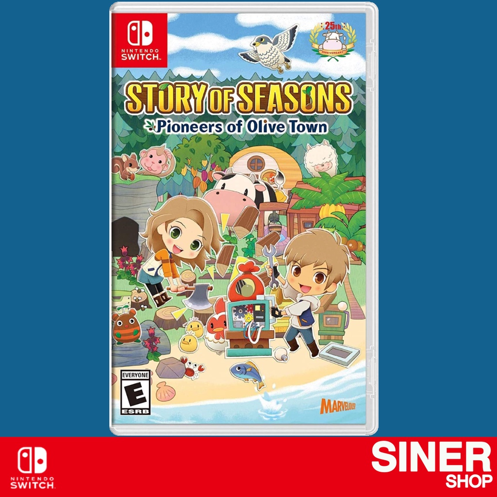 🎮 [NSW] Story of Seasons Pioneers of Olive Town (US) (America) Shopee Thailand