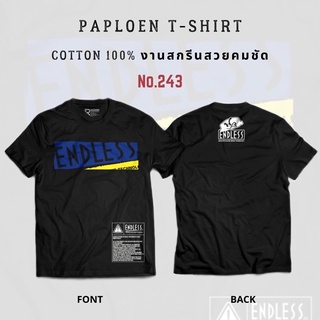 เสื้อยืดผ้าคอตตอน ลาย ENDLESS ใส่ได้ทั้งชาย-หญิง [243]