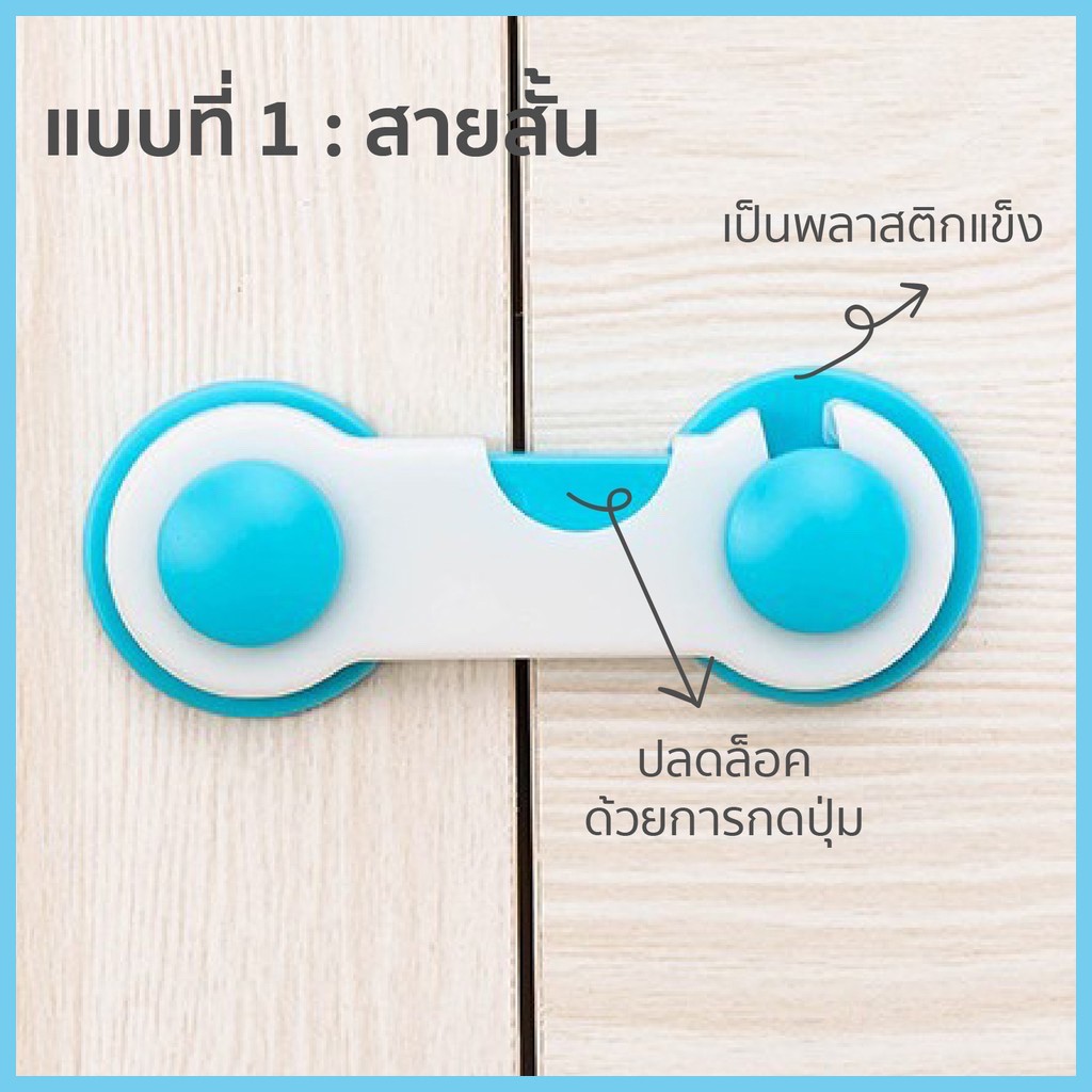 ภาพหน้าปกสินค้า1บาท ช้อปปี้ถูกชัวร์ (S011) ที่ล็อคลิ้นชักที่กันตู้หนีบและอุดปลั๊กกันแหย่มีหูจับ อุปกรณ์เพื่อความปลอดภัยสำหรับเด็ก จากร้าน chenqiuman1992 บน Shopee