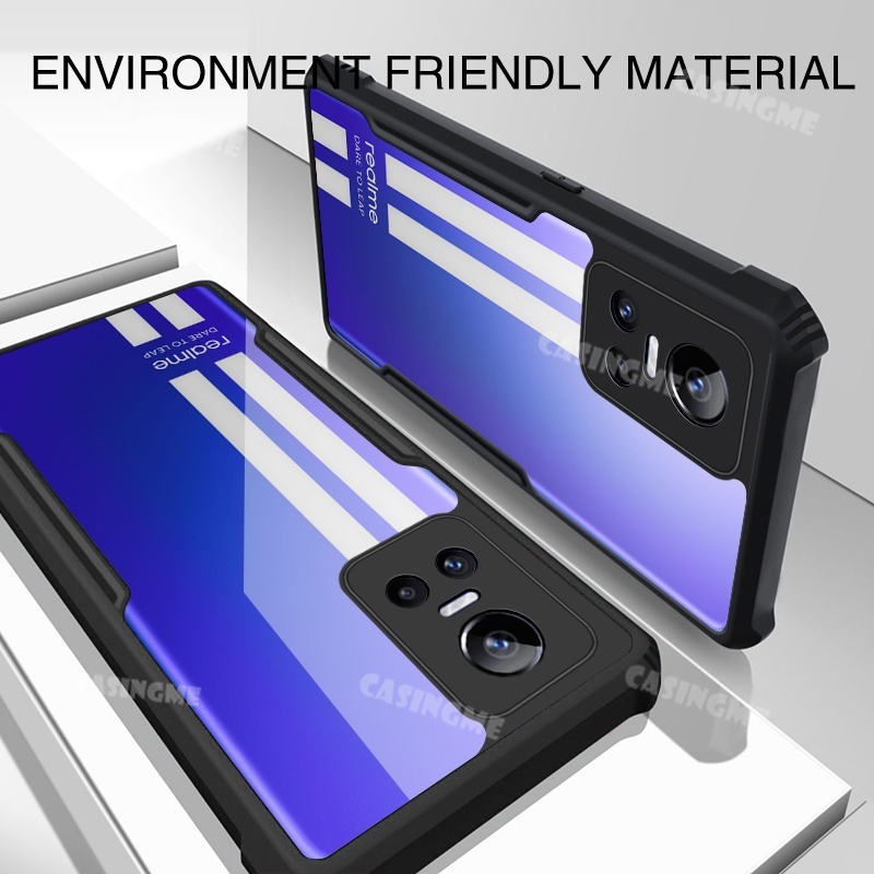 ภาพสินค้าเคสป้องกันโทรศัพท์มือถือ แบบใส กันกระแทก สําหรับ Realme GT Neo 3 GT Neo3 3T Neo 2 Pro 3 4G 5G จากร้าน casingme.th บน Shopee ภาพที่ 3