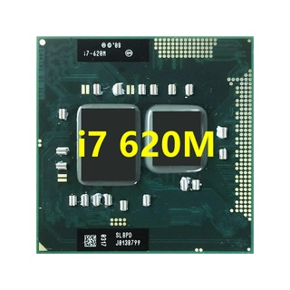 ซ็อกเก็ตโปรเซสเซอร์ CPU i7 620M SLBTQ SLBPD 2.6 GHz Dual-Core Quad-Thread 4M 35W G1 rPGA988A