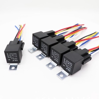 ภาพขนาดย่อของสินค้าrelay 12v​24v relay 5 ขา 40Aพร้อมส่ง ในไทย