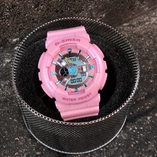 นาฬิกาข้อมือหญิง กันน้ำ แบรนด์D-ZINER (พร้อมกล่องเหล็ก)สินค้าพร้อมส่ง