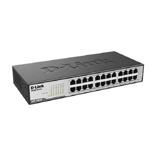 d-link-des-1024d-24-port-fast-ethernet-desktop-rackmount-switch-ของแท้ประกันศูนย์ไทย-limited-lifetime-warranty