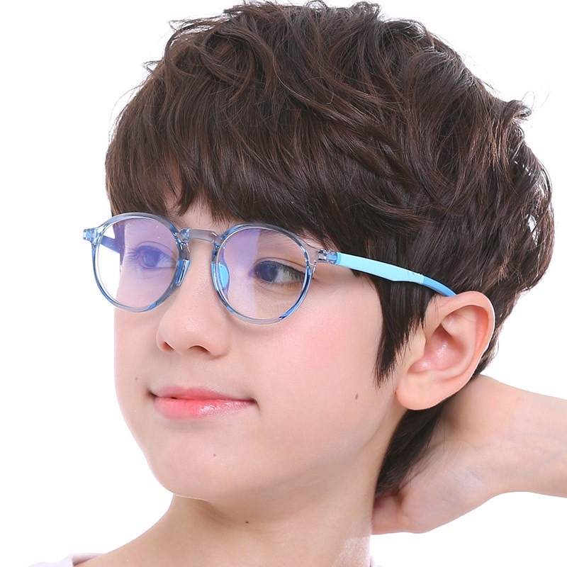 แว่นเด็ก-แว่นตาเด็ก-แว่นตากรองแสงสีฟ้าถนอมสายตาสำหรับเด็ก-n-trd28-เด็กอายุ-5-15-ปี