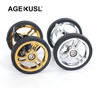 Aceoffix บังโคลนล้อจักรยาน 56 มม. พับได้ สําหรับ Brompton Pikes 3sixty Camp Royale Wheel