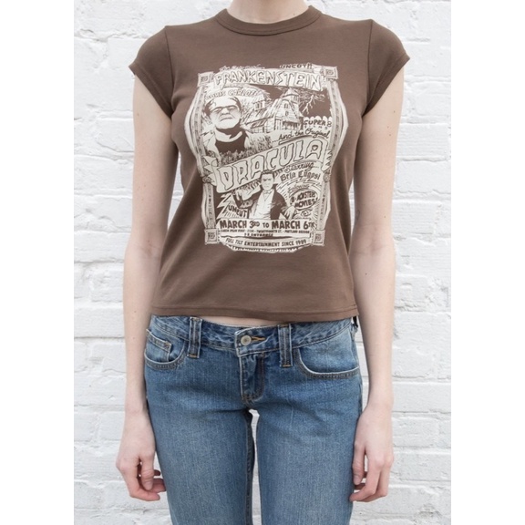 พร้อมส่ง READY TO SHIP Brandy Melville NEW WITH TAG Hailie Brown