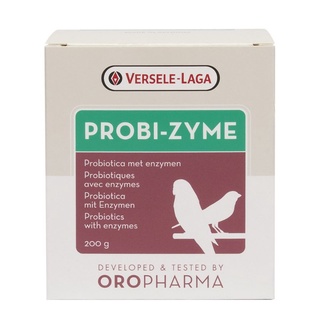 Probi-Zyme เพิ่มประสิทธิภาพการย่อยของนก สารโปรไปโอติกส์ และ เอนไซน์ช่วยย่อยอาหาร (200g)