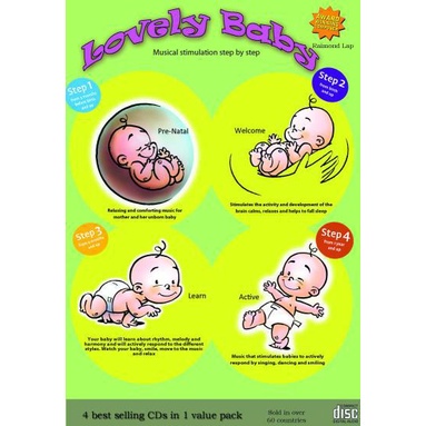 Lovely Baby Step 1-4 (4CD Value Set) | Shopee Thailand