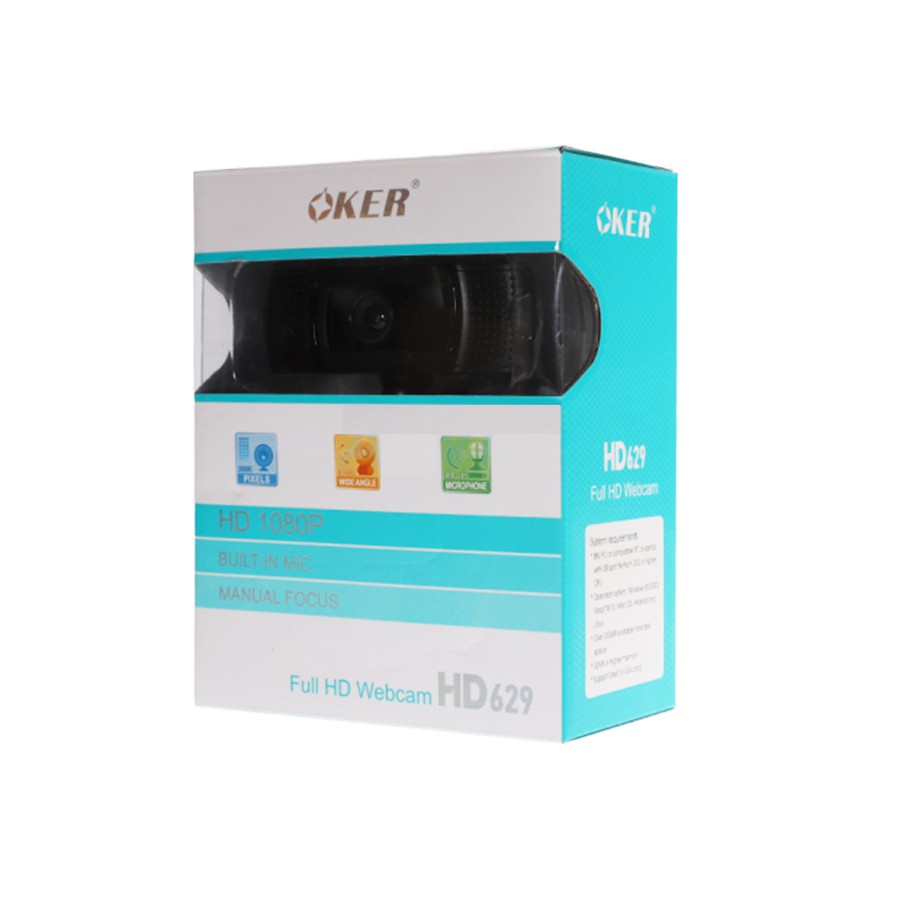 กล้องเว็บแคม-oker-hd-629-กล้อง-webcam-เว็บแคม-กล้องคอม-เว็ปแคม-กล้องติดคอม-กล้องเว็บ-กล้องเวปแคม-เวฟแคม-เว็บแคมสด