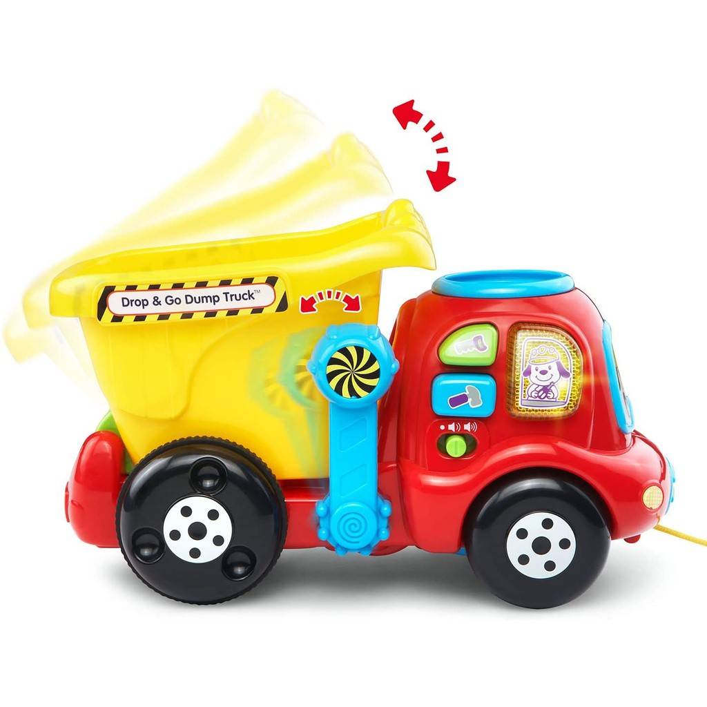 พร้อมส่ง-ของเล่น-รถลากจูง-vtech-drop-and-go-dump-truck-เสริมพัฒนาการ-เด็ก-ทารก-นำเข้าจากอเมริกา-usa