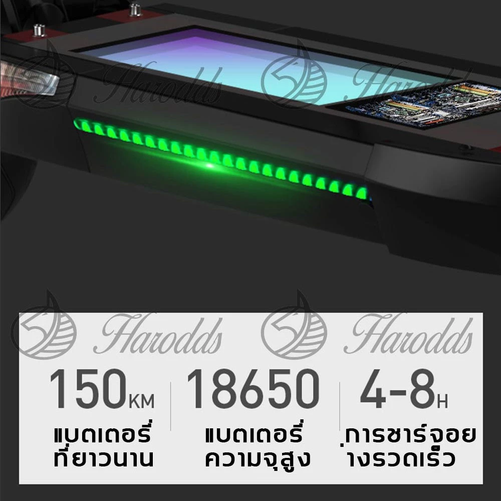SEALUP Q13 พ่อแม่ลูกรถไฟฟ้า สกู๊ตเตอร์ไฟฟ้าออฟโรด สกูตเตอร์ไฟฟ้า คันใหญ่พับได้ กับลูกๆจักรยานไฟฟ้า กันน้ำ