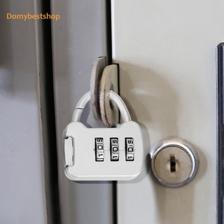 Domybestshop แม่กุญแจอัจฉริยะ แบบพกพา กันขโมย กุญแจล็อคกระเป๋าเดินทาง ขนาดเล็ก