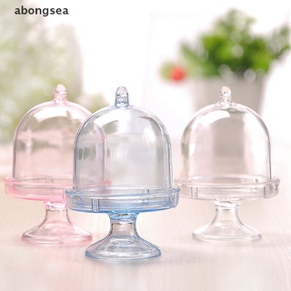 Abongsea กล่องพลาสติกใส สําหรับใส่ขนมหวาน ลูกอม งานแต่งงาน DIY