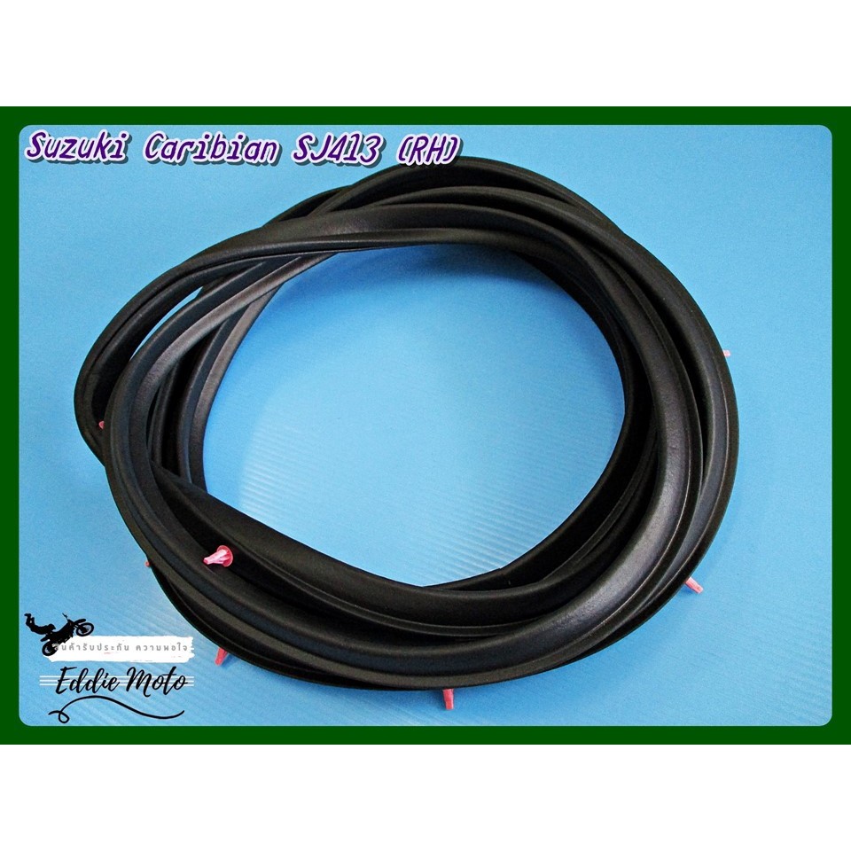Guarnizione In Gomma Per Portiera Suzuki Samurai Jimny SJ410 SJ413 &ndash; Coppia Destra E Sinistra