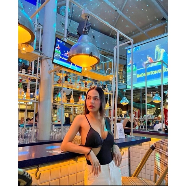 บอดี้สูท-แขนยาว-สายเดี่ยว-แซ่บมากๆ-สวยที่สุด-มาในลุ๊กที่-เรียบร้อยแต่มีความแซ่บนิดนึง