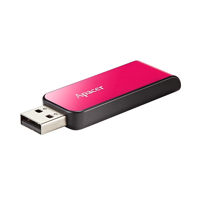 ภาพสินค้าApacer AH334 USB 2.0 Flash Drive 32GB (Pink สีชมพู) ประกันศูนย์ Limited Lifetime Warranty จากร้าน techwarehouses บน Shopee ภาพที่ 2