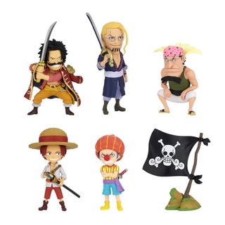 (พร้อมส่ง) WCF one piece wanokuni kaisouhen 2 วันพีช วาโนะ โกลดีโรเจอร์ บากี้ แชงคูส ราชานรกเรย์ลี่ ค็อกคัส