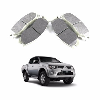 SUNWA ผ้าเบรคหน้า ดิสเบรคหน้า MITSUBISHI L200 Strada มิตซูบิชิสตราด้า 2500 2WD ปี 96-03 รุ่น METALLIC SINTERED#502