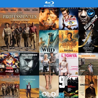 Bluray แผ่นบลูเรย์ The Professionals (1966) หนังบลูเรย์ ใช้กับ เครื่องเล่นบลูเรย์ blu ray player บูเร blu-ray หนัง แผ่น