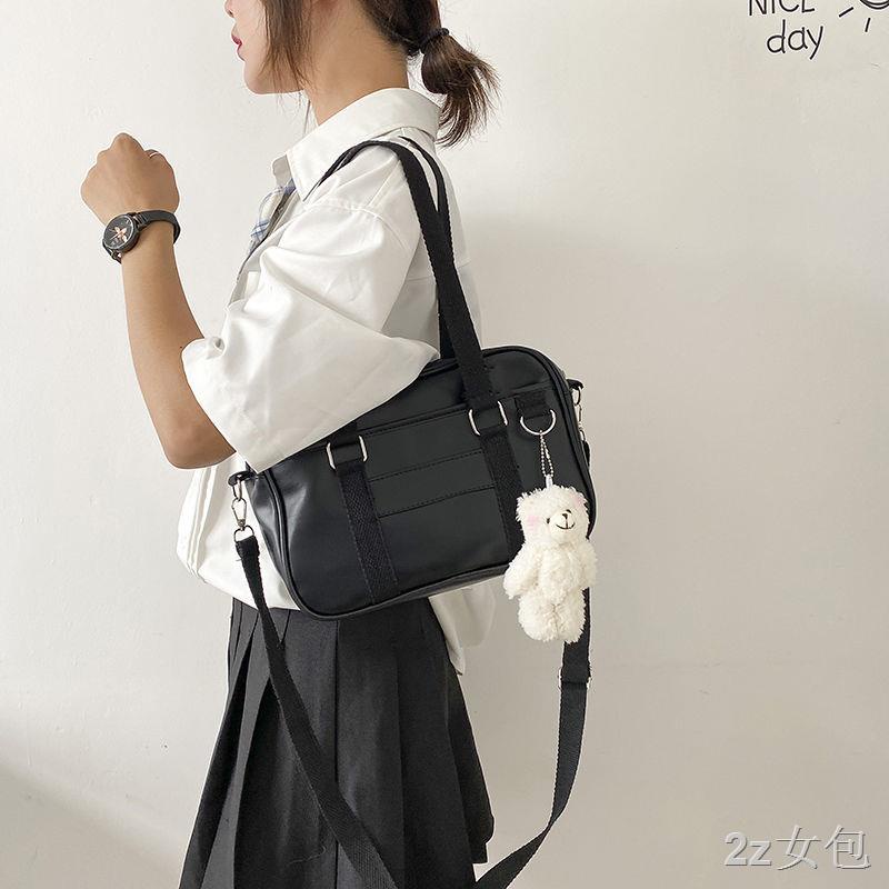 กระเป๋าสะพายข้างกระเป๋า-นักเรียนกระเป๋านักเรียนโฮมเมดขนาดเล็กสดpuสาวjkเครื่องแบบกระเป๋าmessengerญี่ปุ่นน่ารักหนึ่งไหล่me