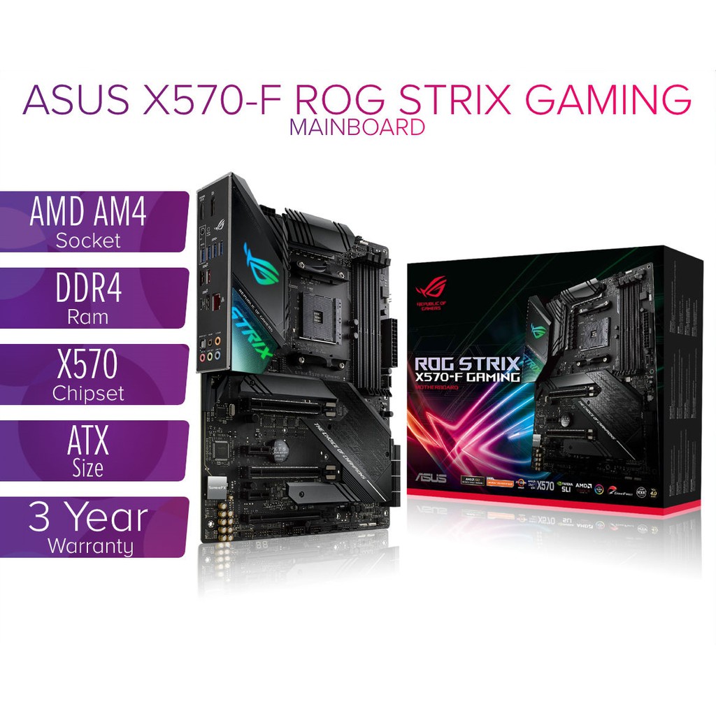 Asus x570 hot sale f gaming