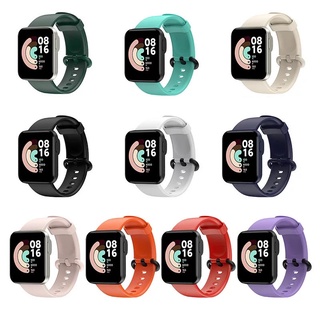 ภาพขนาดย่อของภาพหน้าปกสินค้าสาย Xiaomi Redmi Watch2 Lite นาฬิกา สาย สำรอง สายซิลิโคน mi watch lite สาย Redmi watch 2 lite จากร้าน pasuthornruengsuragul บน Shopee