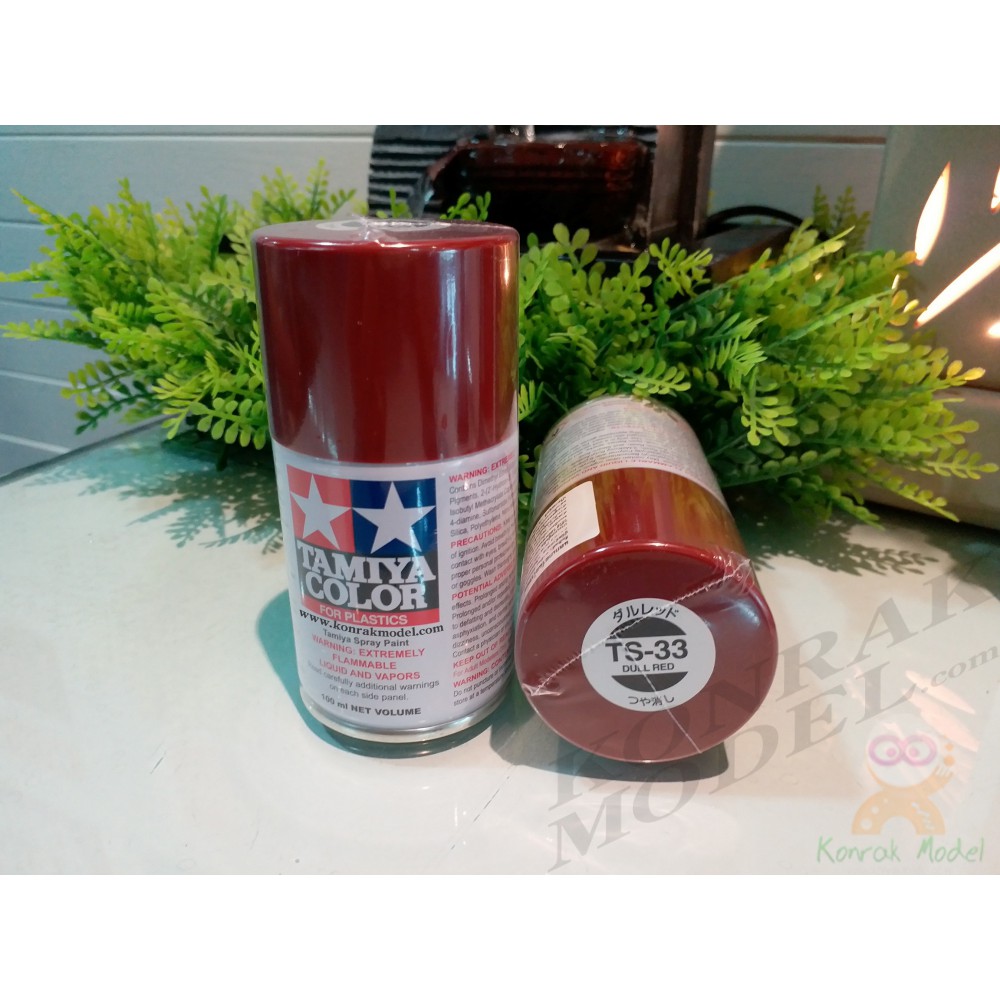 สีสเปย์ Tamiya TS-33 HULL RED 100ML | Shopee Thailand