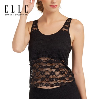 ELLE Lingerie CAMISOLE เสื้อทับบังทรงผ้าลูกไม้สไตล์ฝรั่งเศส - LH3719