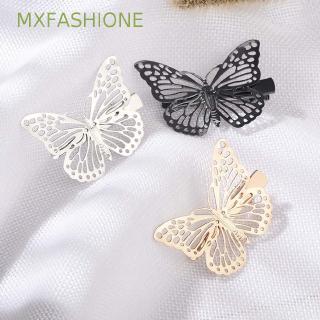 สินค้า mxfashione กิ๊บติดผมสีทองสีเงินสไตล์วินเทจ