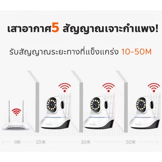 ภาพขนาดย่อของภาพหน้าปกสินค้ากล้องวงจรปิด 5G มีภาษาไทย 5ล้านพิกเซล ระดับล้านพิกเซล ภาพคมชัด สามารถใช้การ์ดหน่วยความจำ V380pro กล้องรักษาความปลอดภัย จากร้าน jx_bangkok บน Shopee ภาพที่ 8
