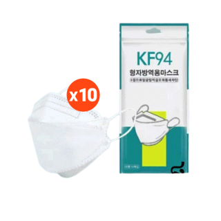 โปรโมชั่น Flash Sale : ( KF94 10ซอง=100ชิ้น ) หน้ากากอนามัย เเพ๊คละ10ชิ้นKF94 Mask หน้ากากอนามัยทรงเกาหลี แพคเกจใหม่พร้อมส่งในไทย