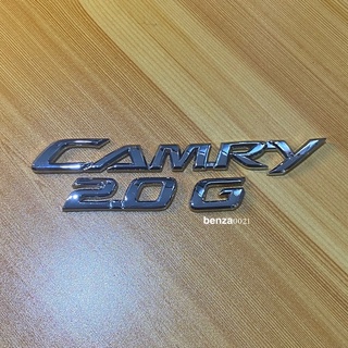 โลโก้ CAMRY 2.0 G ติดท้าย Toyota CAMRY ราคายกชุดมี 3 ชิ้น