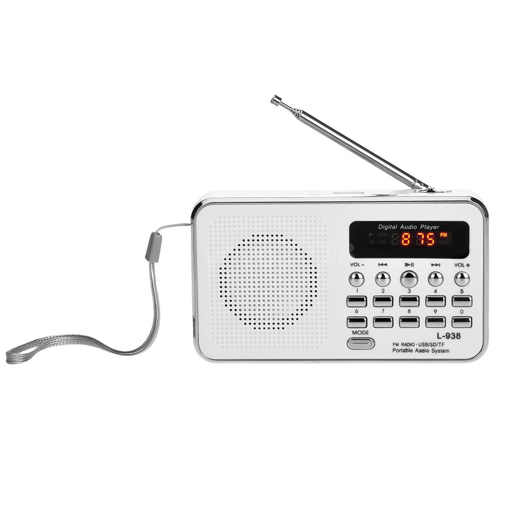 ภาพหน้าปกสินค้าL-938 ลําโพงสเตอริโอดิจิทัล เครื่องเล่น MP3 วิทยุ FM แบบพกพา คุณภาพสูง พร้อมจอแสดงผล 1.5 นิ้ว จากร้าน yoyo2018.th บน Shopee