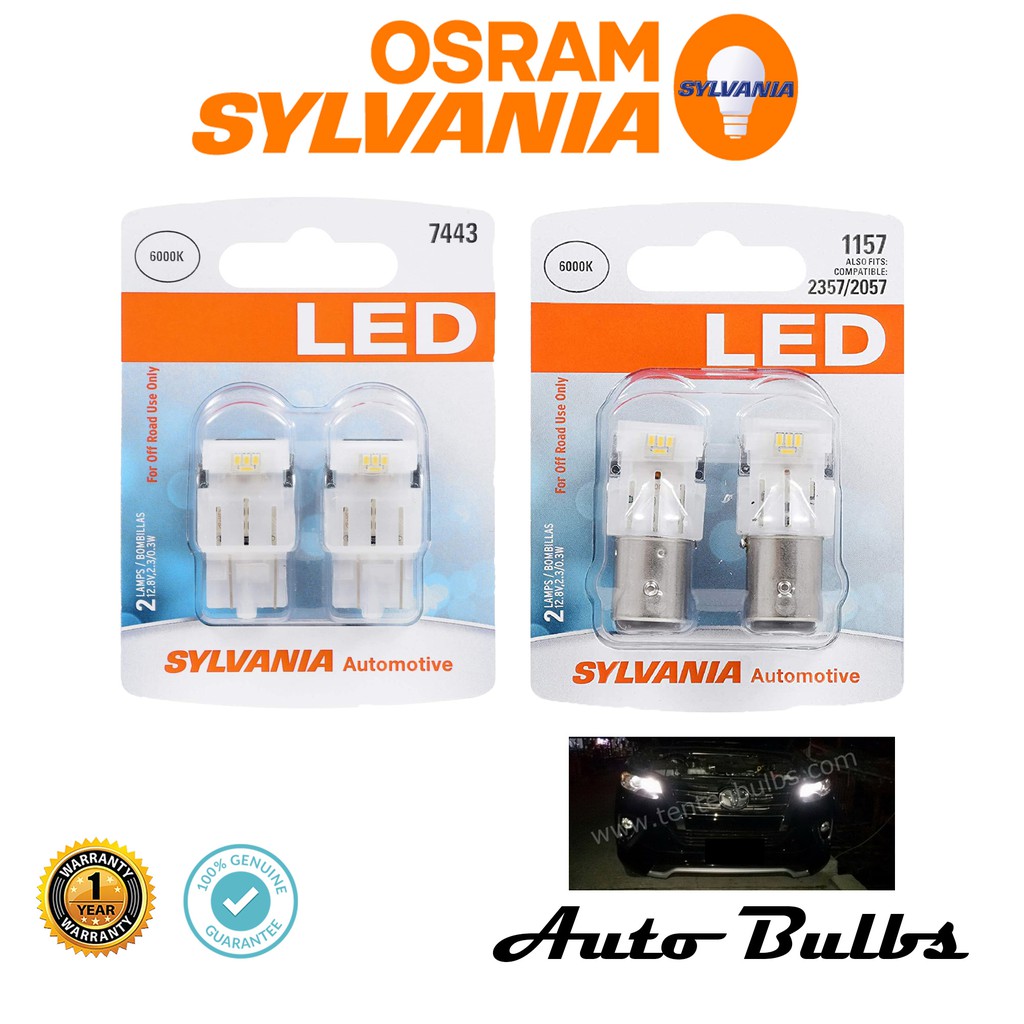 หลอดไฟเดย์ไลท์-sylvania-daytime-running-lights-led-6000k