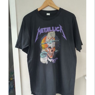 เสื้อยืดผู้ชาย90 เสื้อแฟชั่นผญ Metallica Justice For All เสื้อยืด เสือยืดผู้ชาย เสื้อคนอ้วนผญ Tee