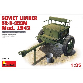 โมเดลประกอบ MiniArt 1/35 MI35115 SOVIET LIMBER 52-R-353M