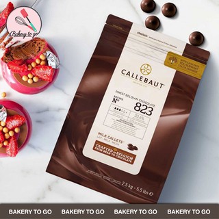 Bakery to Go แคลเลอร์บาว มิลล์ชอคโกแลตคูเวอเจอร์ 33.6% Callebaut Milk Chocolate33.6% ขนาด 2.5kg **จัดส่ง โดยรถเย็น**