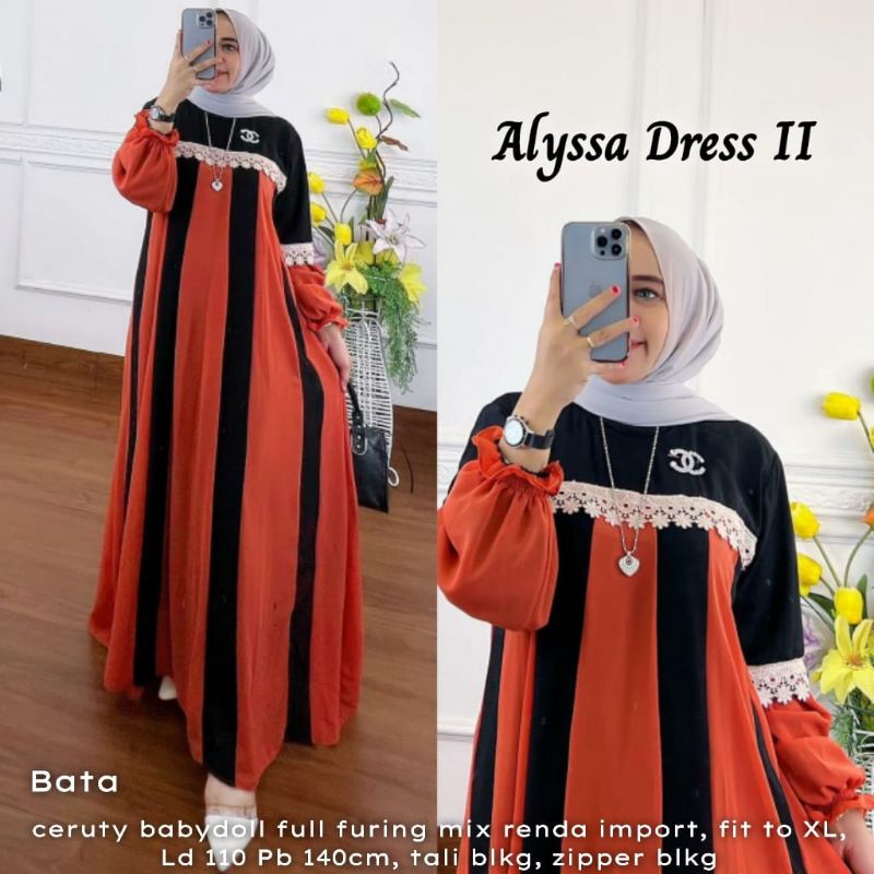 alyssa-dress-วัสดุ-ceruty-babydoll-full-puring-ลูกไม้-เกมมิส-ไม่รวมชุดสตรีมุสลิม-เกมล่าสุด-2222