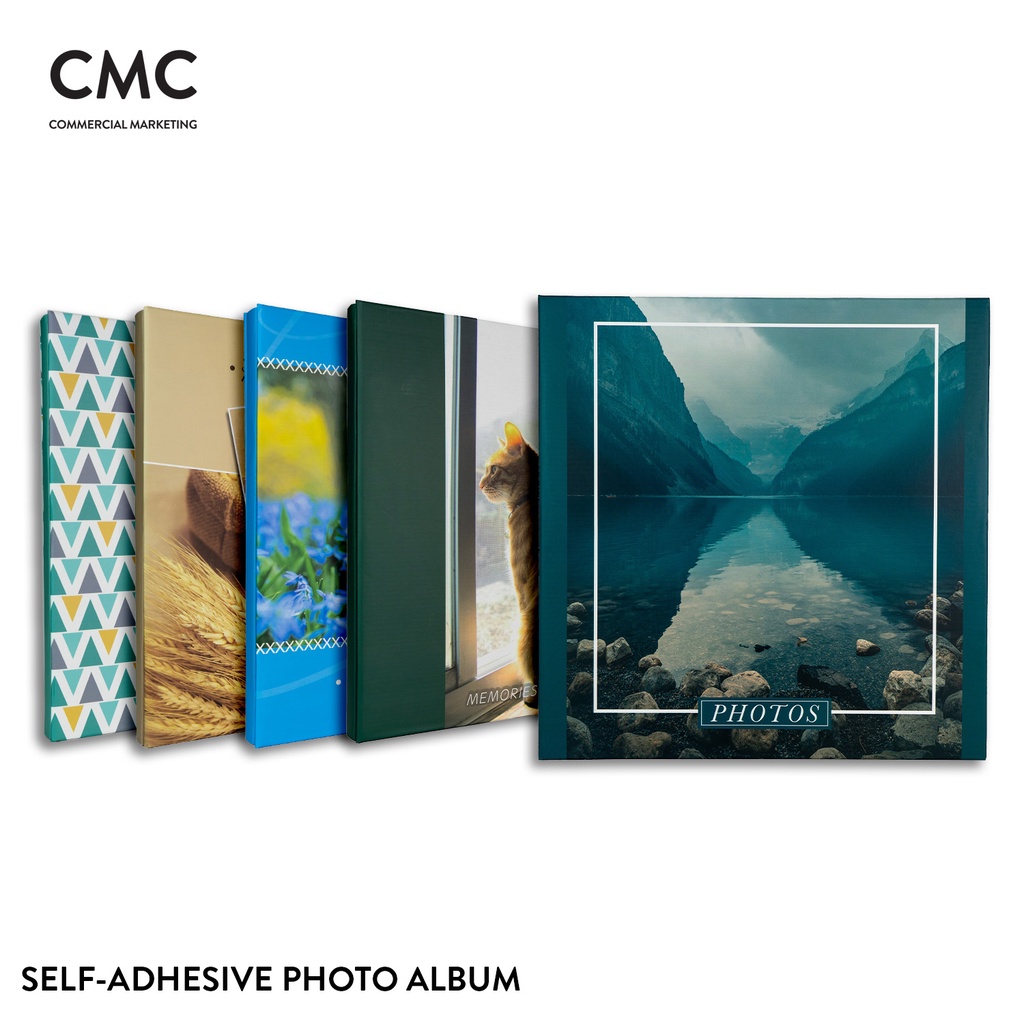 ภาพหน้าปกสินค้าCMC อัลบั้มรูป แบบกาว 20 แผ่น ขนาดใหญ่ CMC Self-Adhesive Photo Album 20 Sheets